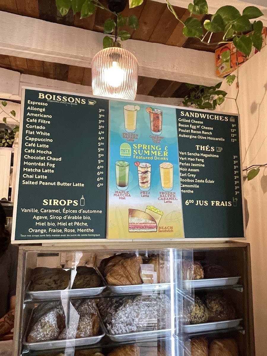 Côte Café Menu - Image 2