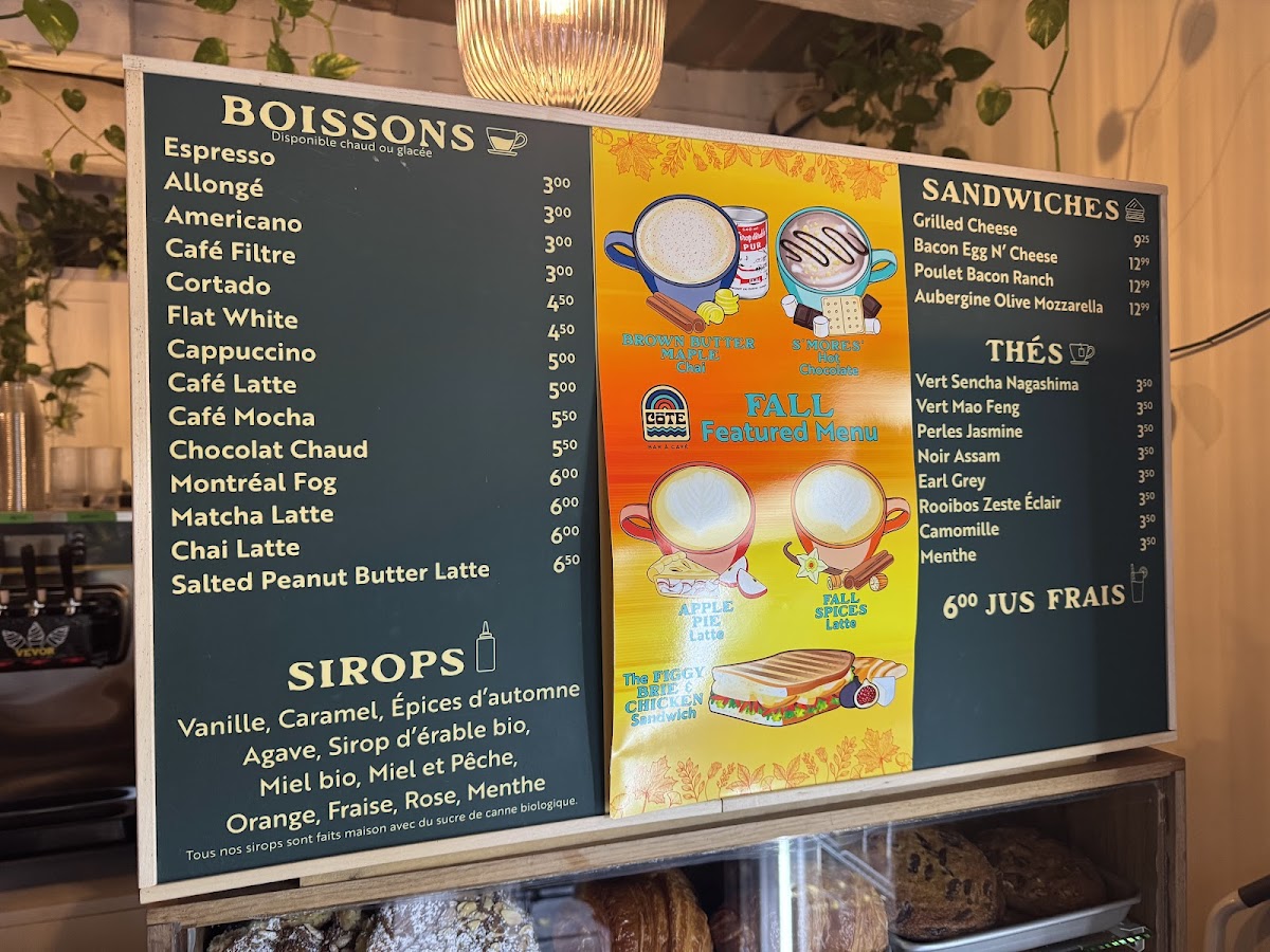Côte Café Menu - Image 3
