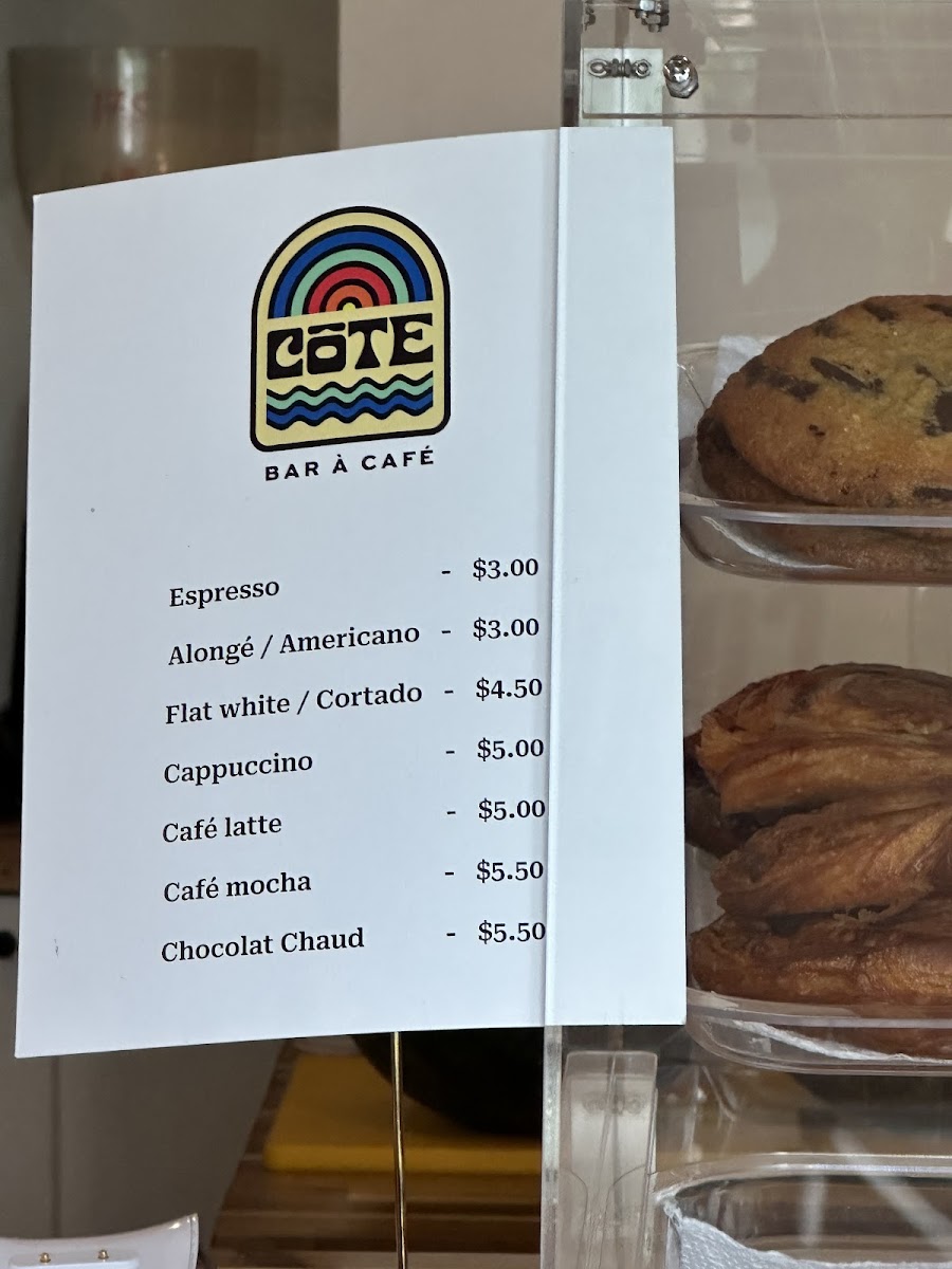 Côte Café Menu - Image 6